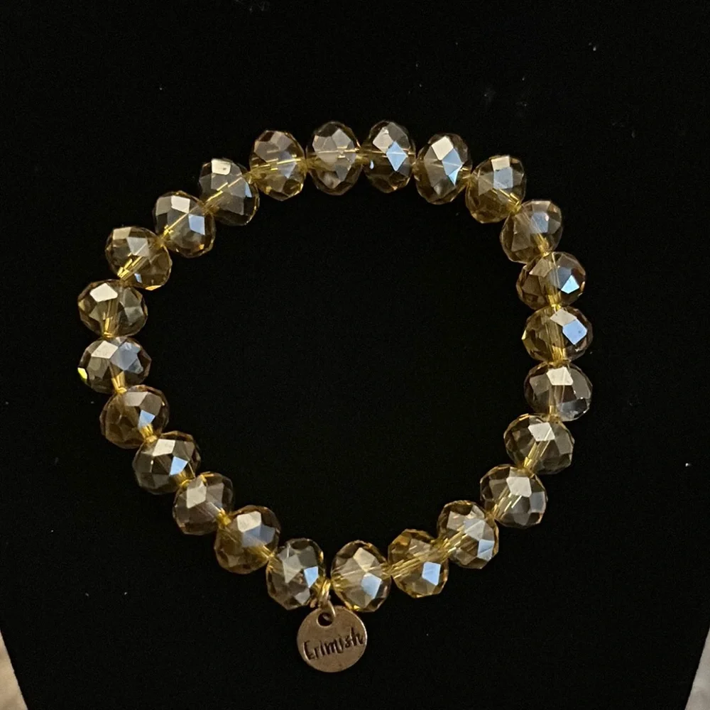 Erimish Gold Beaded Bracelet - Picture 1 of 2
